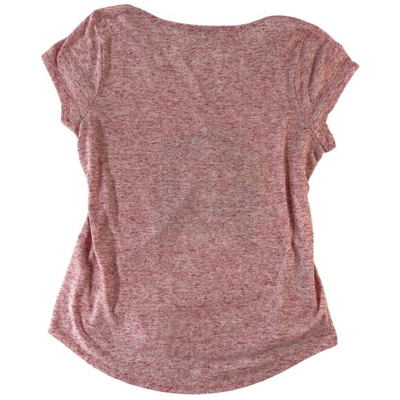 Unity World Wear XL Pink Patriotic Van Graphic Tee Rhinestone USA Flag - Picture 2 of 9